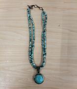 ターコイズネックレス|INDIA 925