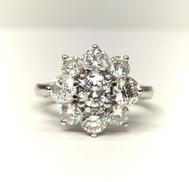 750刻[K18WG]ダイヤリング|D2.16CT #12