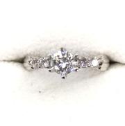 PT900ダイヤリング|D0.43/0.20