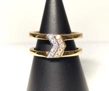 PT900 K18リング|#13-14