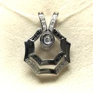 K18WGスイングトップ|BD0.07/0.18CT