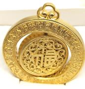 K24ペンダントトップ|AU999.9刻