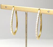 K18ピアス|D0.50×2