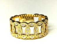 K18デザインリング|#11