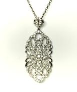 PTデザインダイヤネックレス|GGC鑑別書付 未使用品