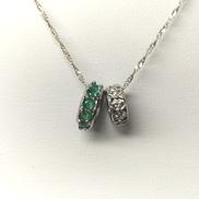 K14ネックレストップK18|40CM