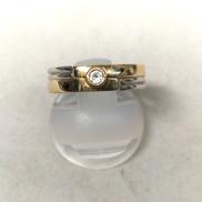 K18/PT900リング|006刻 #11.5