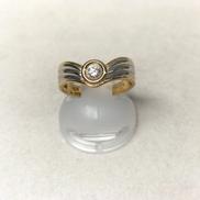 K18PT900リング|#12  0.17CT
