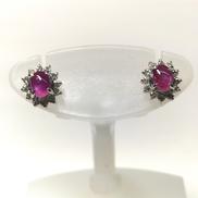 PT900ピアス|0.09刻×2