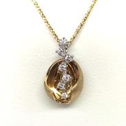 K18ネックレス|トップK18/K18WG/0.16