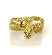 K18スネークリング|#11