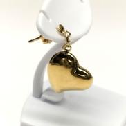 ゴールド片ピアス|キャッチのみK18刻印