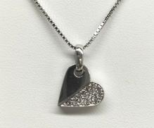 K18WGアレンジネックレス|0.22刻