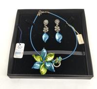 ネックレス&イヤリングセット|ベネチアングラス