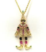 K18ネックレス|0.24刻 ﾋﾟｴﾛﾓﾁｰﾌ