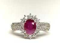 PT900ルビーリング|R0.92/D0.73