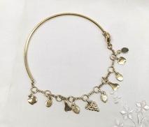 750刻【K18】バングル|宝石無しバングル