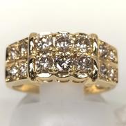 K18リング|1.00刻 #12