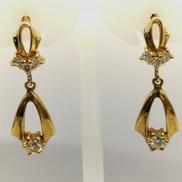 K18ピアス|0.15×2