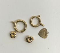 K18金具まとめ|k18金具まとめ総0.7g