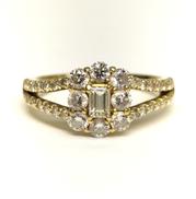 K18リング|1.00刻