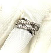 K18WGリング|0.30刻 #9