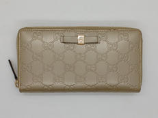 グッチシマ　ラウンドジップ長財布|GUCCI