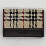 チェック柄　名刺入れ|BURBERRY