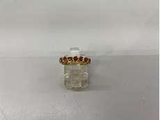 K18石付リング|不明