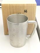 錫製ジョッキ|大阪波華錫器