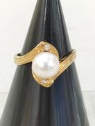 石付きリング|K18