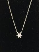 ダイヤモンドネックレス|トップPT900/チェーンPT850