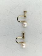 パールイヤリング|K18