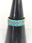 ターコイズリング|18K