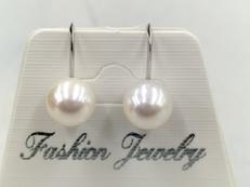 石付きイヤリング|K14WG