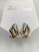 コンビイヤリング|K18/PT850