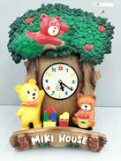 ウッディベアクロック|MIKIHOUSE