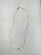 パールネックレス|金具のみK18