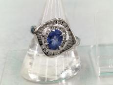 サファイヤリング|PT900  D0.62CT