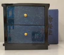 2段小タンス|津軽塗