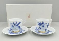 ペア珈琲碗皿|深川製磁