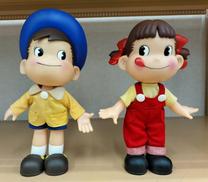ペコちゃん・ポコちゃん 人形2点セット|不二家