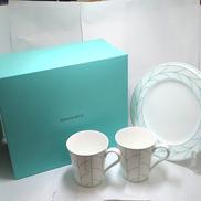 ペアマグカップ&プレート|TIFFANY&CO
