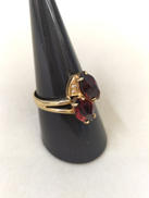 石付きリング|K18