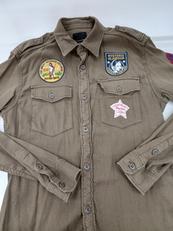 ワッペンミリタリーシャツ|HYSTERIC GLAMOUR