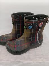 タータンチェックウェリントンブーツ|CROCS×BARBOUR