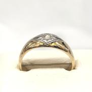 K18PMリング|宝石付きリング