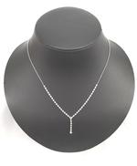 PT850ダイヤネックレス|宝石付きネックレス