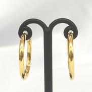 K18ピアス|宝石無しピアス