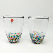 タンブラーペア|津軽びいどろ